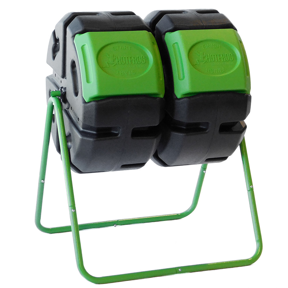 FCMP Outdoor HOTFROG Dual Body Tumbling Composter | Forest City Models ...