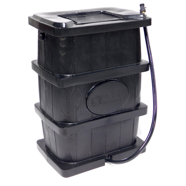 FCMP Outdoor Wood Grain Rain Barrel