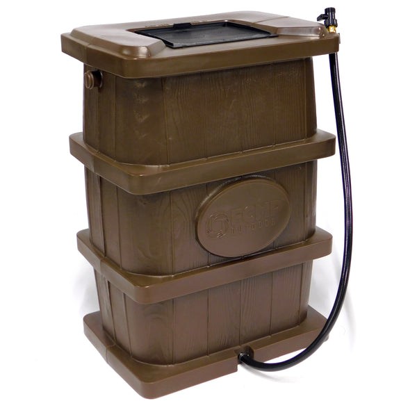 FCMP Outdoor Wood Grain Rain Barrel